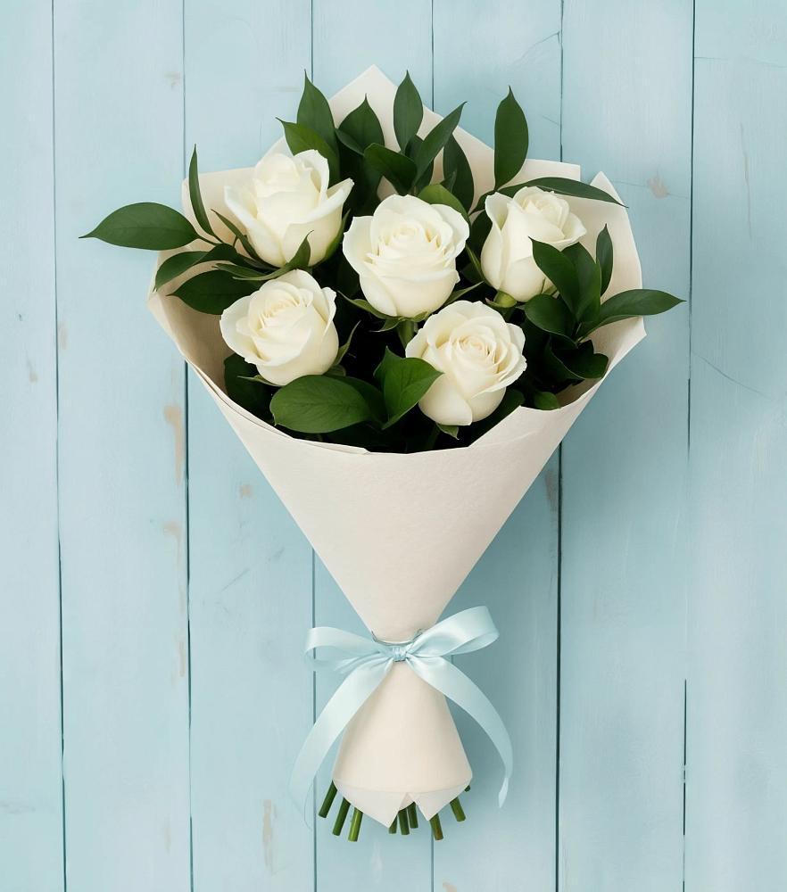 Букет цветов из: Розы в Дмитриевской