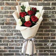 Букет цветов из:  Розы в Дмитриевской