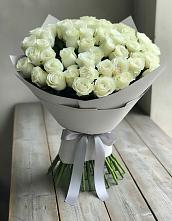 Букет 35 Белых роз в Дмитриевской