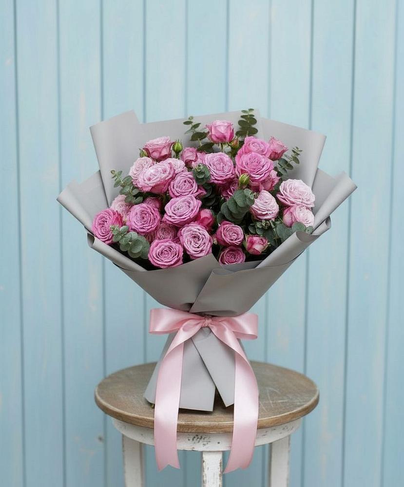 Букет цветов из: Розы в Дмитриевской