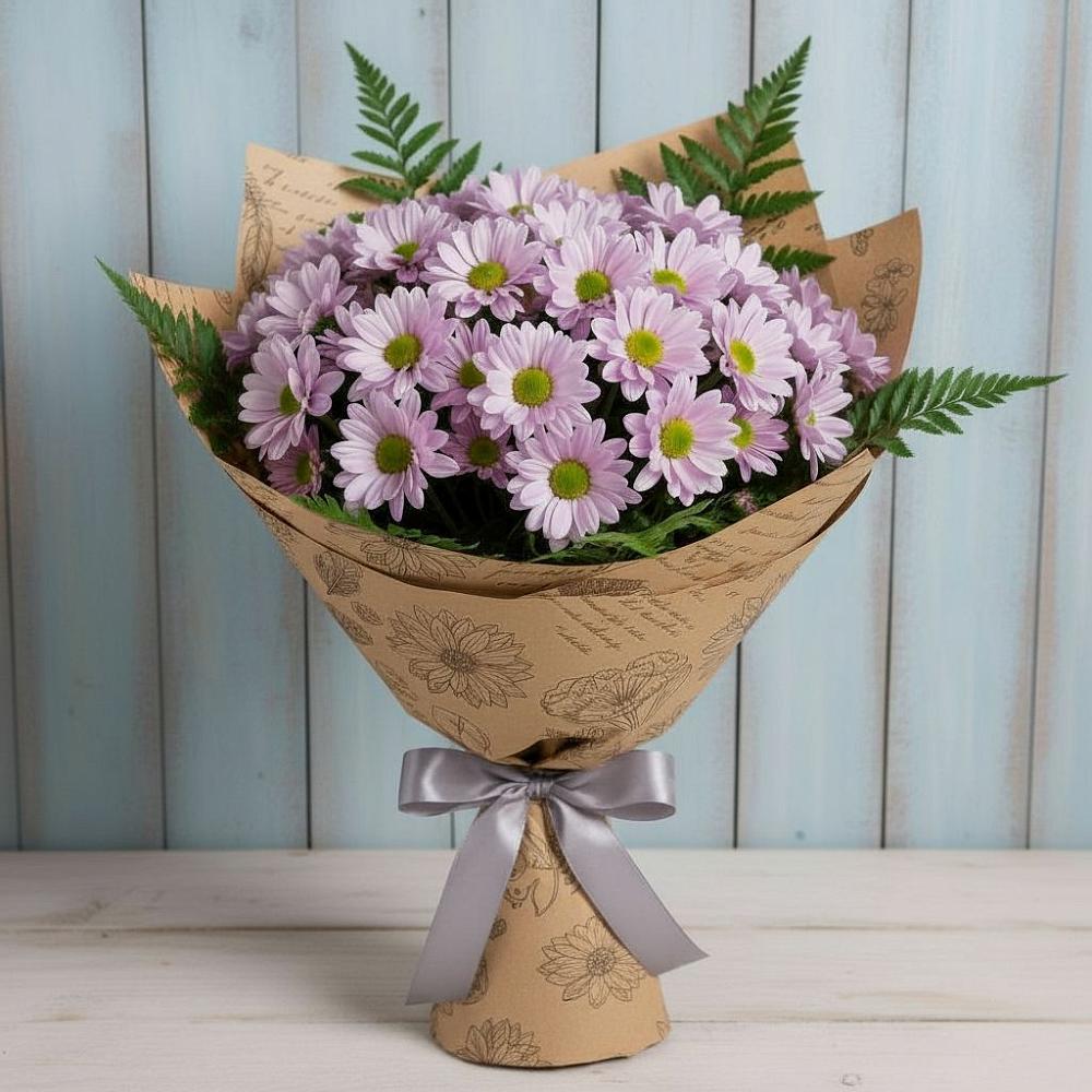 Букет цветов из: Хризантемы в Дмитриевской