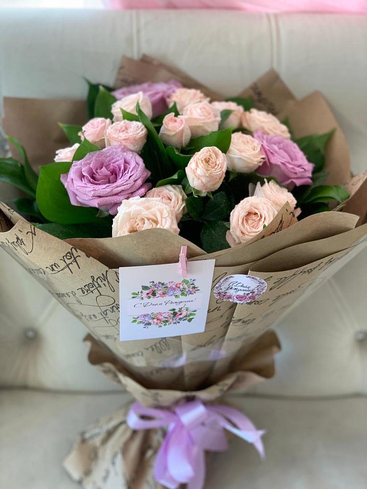 Букет цветов из: Розы в Дмитриевской