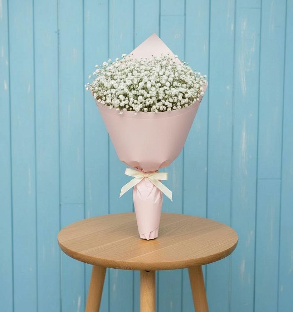 Букет цветов из: Гипсофила в Дмитриевской