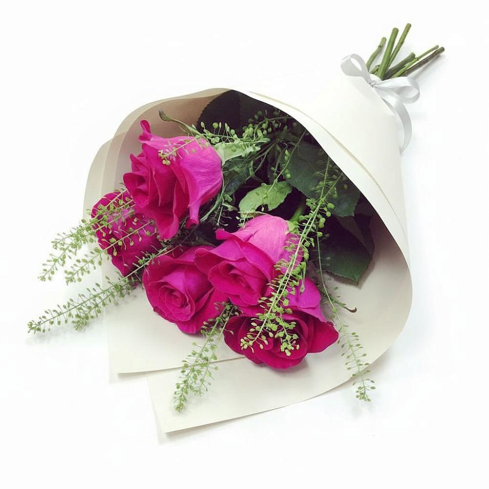 Букет цветов из: Розы в Дмитриевской