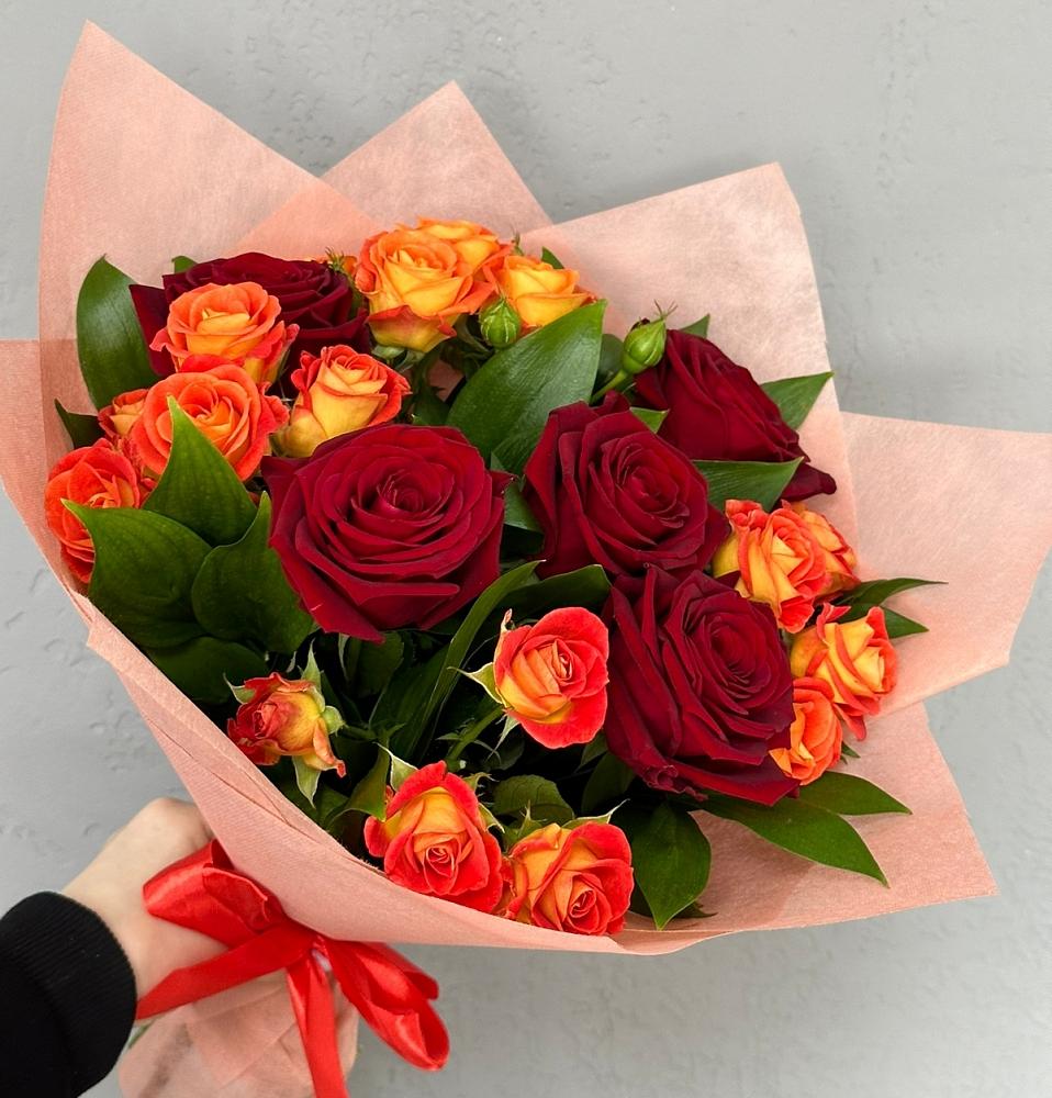 Букет Любовь и восторг в Дмитриевской