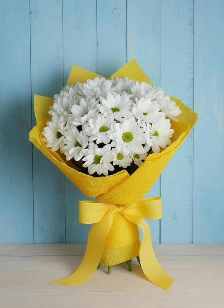 Букет цветов из: Хризантемы в Дмитриевской