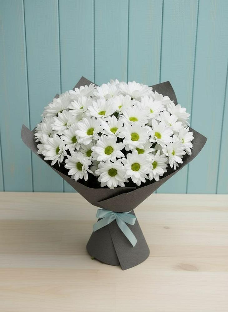 Букет цветов из: Хризантемы в Дмитриевской