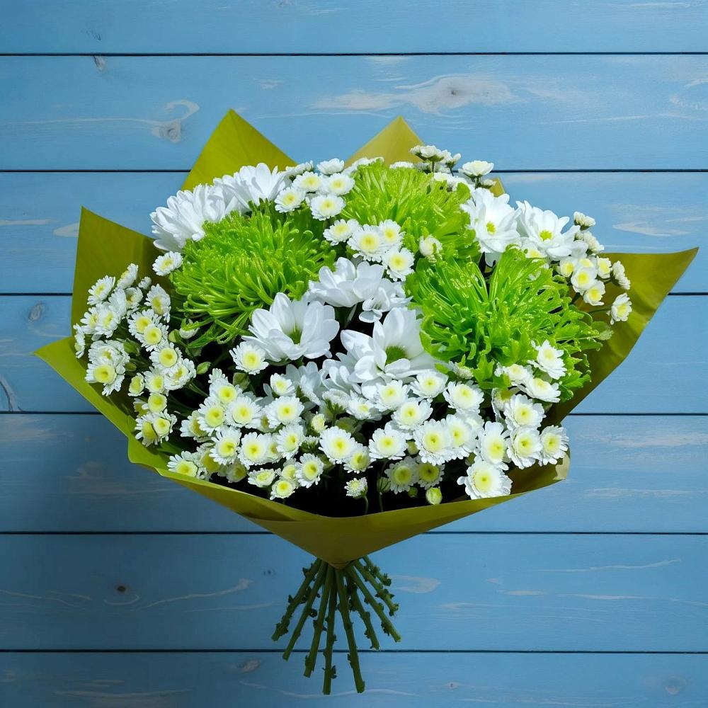 Букет цветов из: Хризантемы в Дмитриевской