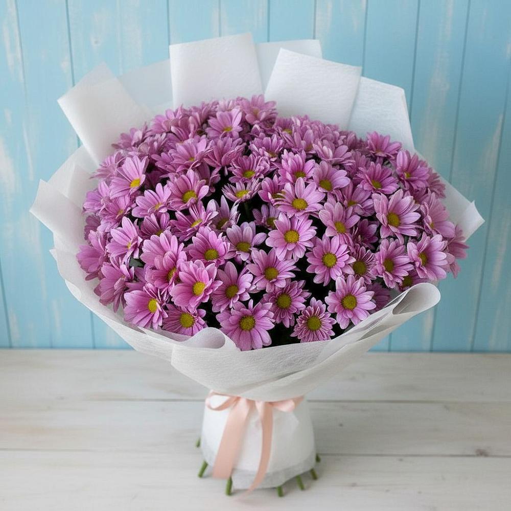 Букет цветов из: Хризантемы в Дмитриевской
