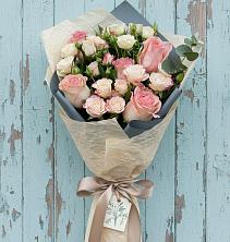 Букет цветов из:  Розы в Дмитриевской