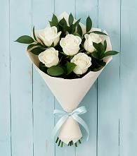 Букет цветов из:  Розы в Дмитриевской