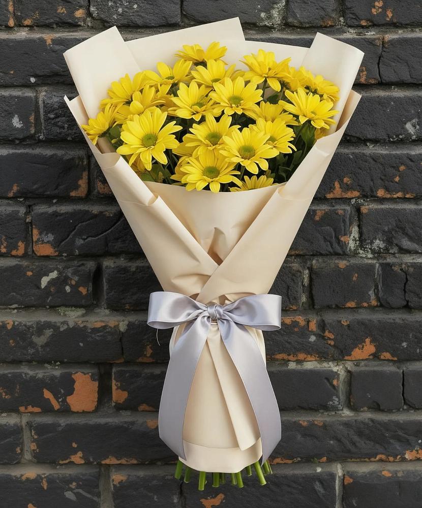 Букет цветов из: Хризантемы в Дмитриевской