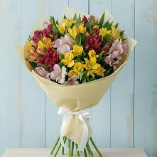Букет цветов из:  Альстромерии в Дмитриевской