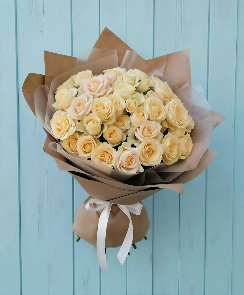 Букет Кремовое облако в Дмитриевской