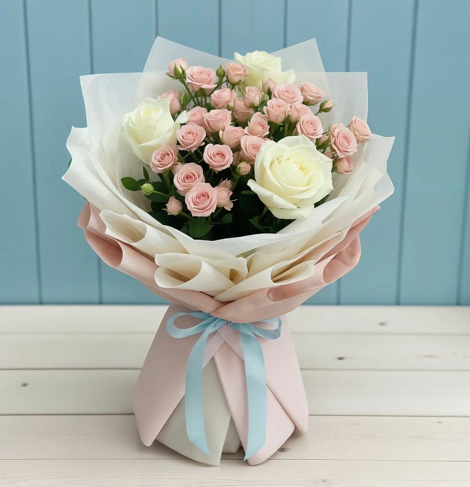 Букет цветов из: Розы в Дмитриевской