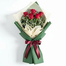 Букет цветов из:  Розы в Дмитриевской
