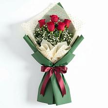 Букет цветов из:  Розы в Дмитриевской