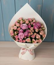 Букет цветов из:  Розы #REPLACE_PRED# Дмитриевской
