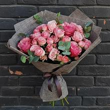 Букет цветов из:  Розы в Дмитриевской